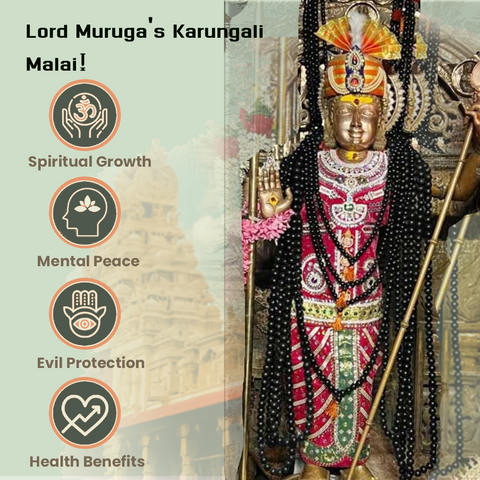 Original Karungali Mala  – Sacred Blackwood Beads for Protection & Power