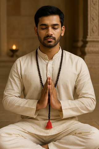 Original Karungali Mala  – Sacred Blackwood Beads for Protection & Power
