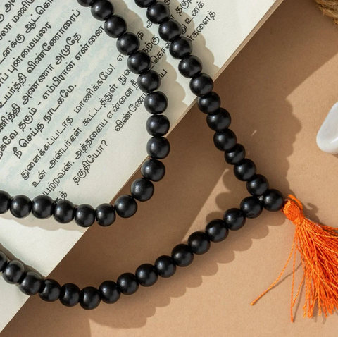 Original Karungali Mala  – Sacred Blackwood Beads for Protection & Power